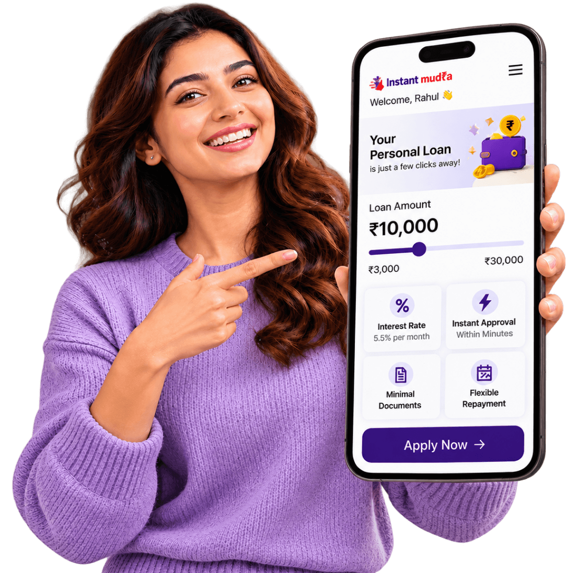 Instant Mudra personal loan